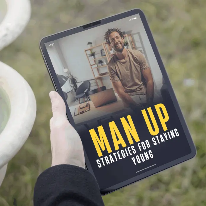 urinoct Bonus 2 – Man Up: 20 Strategies for Staying Young